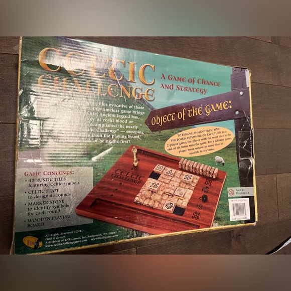 Celtic challenge wooden board - Picture 6 of 9